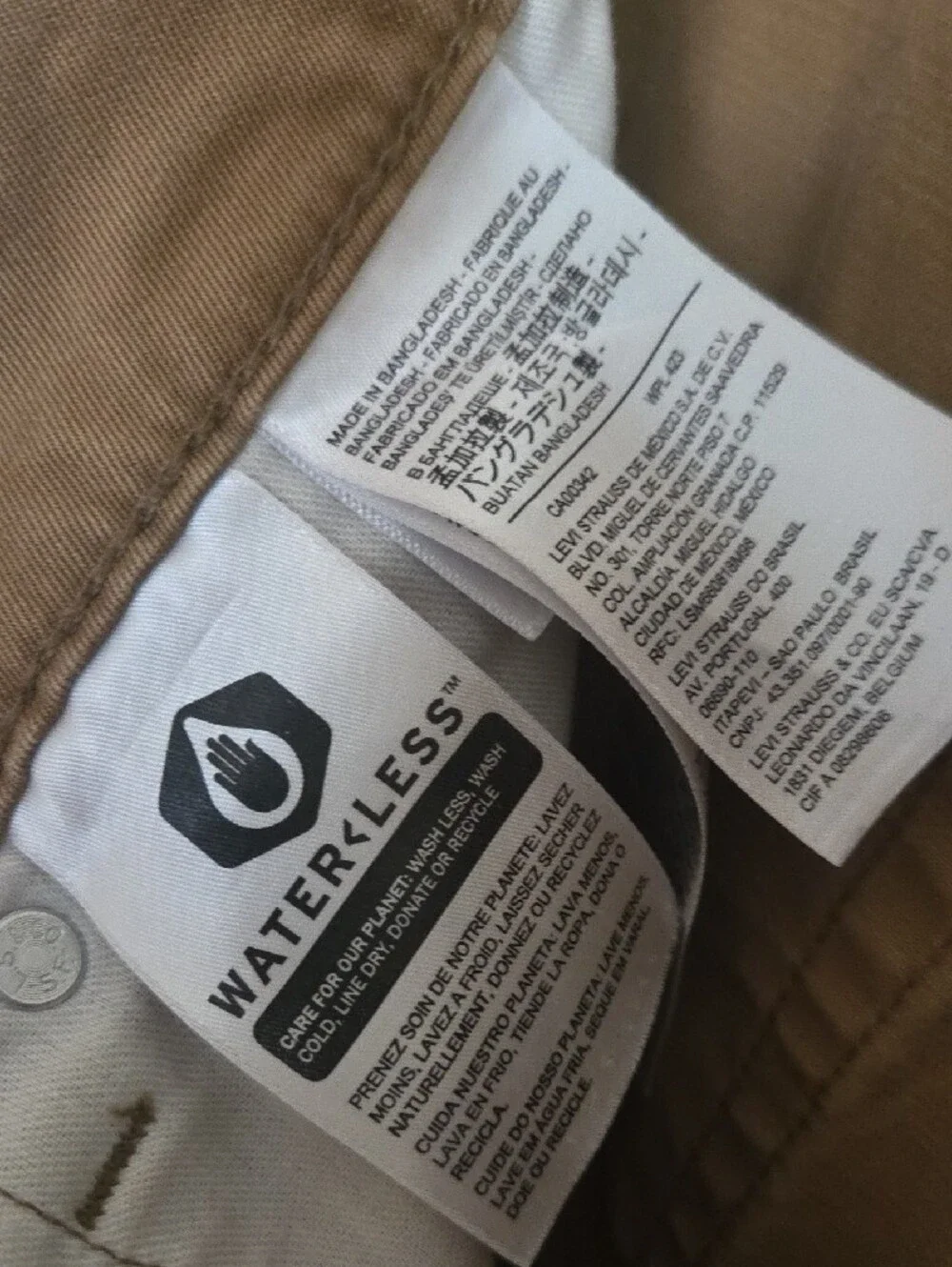 Men's Levi's Slim Straight Jeans in Brown 34 X 32